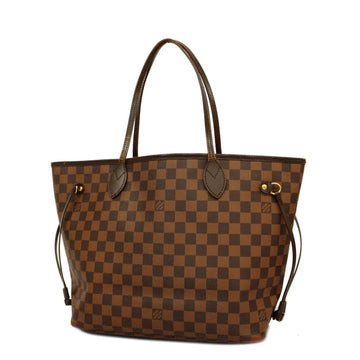 LOUIS VUITTON Tote Bag Damier Neverfull MM N51105 Brown Ladies