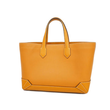 HERMES Tote Bag Maxi Box Hippo 30 A Engraved Evercolor Toffee Ladies