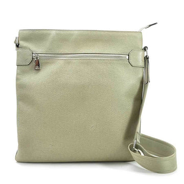 Louis Vuitton Shoulder Bag Taiga Sasha Polaire Greige Leather Men's M32628