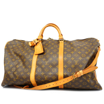 LOUIS VUITTONAuth  Monogram Keepall Bandouliere 60 M41412 Men,Women,Boston Bag