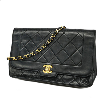 Chanel Matelasse Diana Flap Single Chain Lambskin Diana Flap Single Chain W