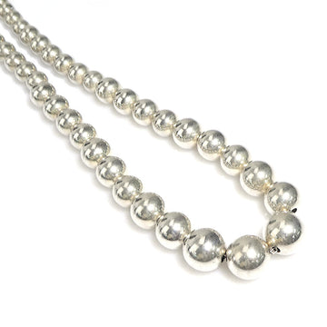 TIFFANY&Co. Necklace Hardware Graduated Ball Silver 925 Women's