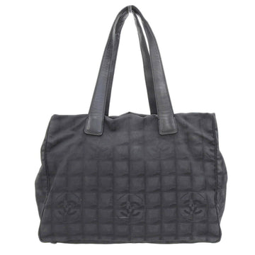 Chanel New Travel Line Tote Bag Nylon Black Cocomark Logo with Seal 6 Series A15991