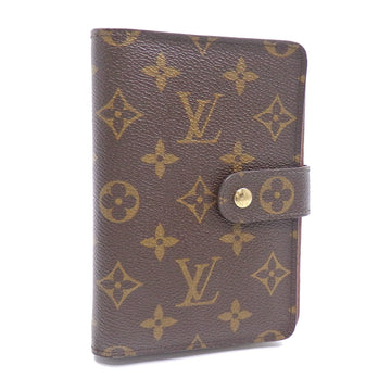 LOUIS VUITTON Bifold Wallet Monogram Porto Papier Zip Women's M61207