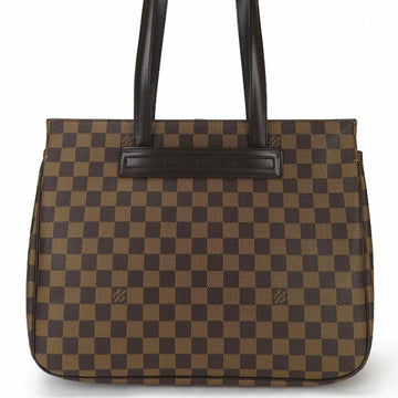 LOUIS VUITTON N51123 Parioli PM Damier Ebene Tote Bag LV Women's canvas