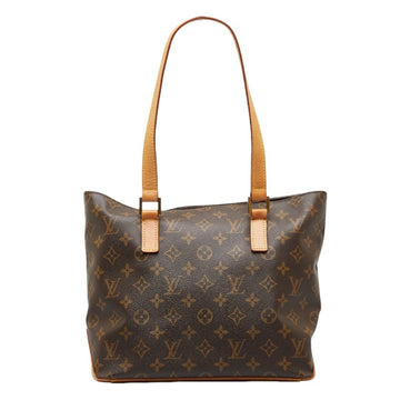 LOUIS VUITTON Monogram Hippo Piano Handbag Tote Bag M51148 Brown PVC Leather Ladies