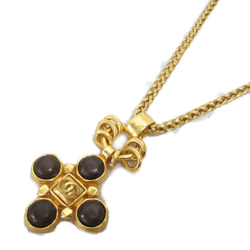 CHANEL COCO Mark Gripore Necklace Necklace Gold Gold Plated Gold