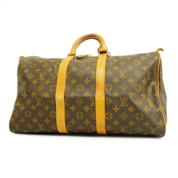 LOUIS VUITTONAuth  Monogram Keepol 45 M41428 Men,Women,Unisex Boston Bag