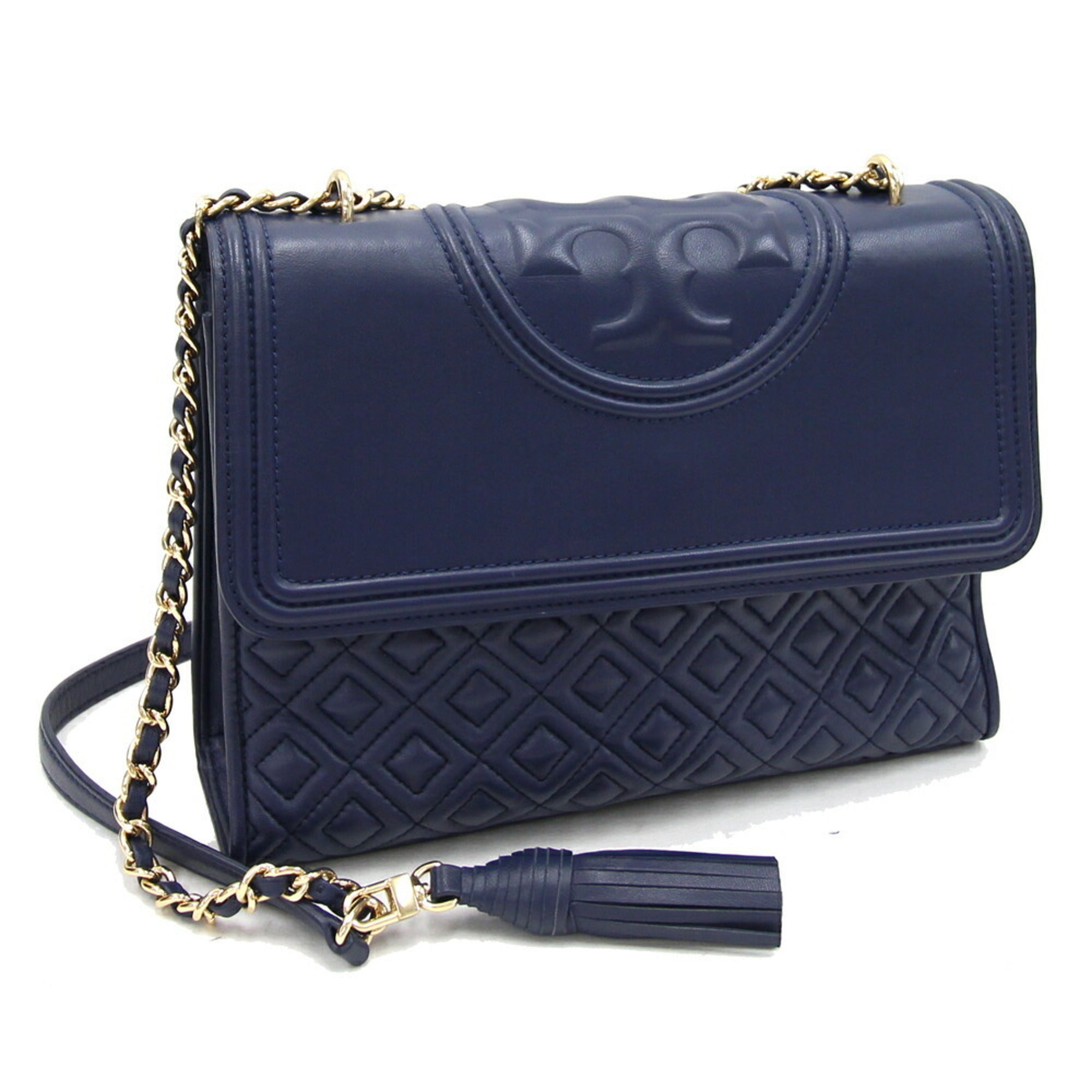 Tory burch 2025 fleming navy