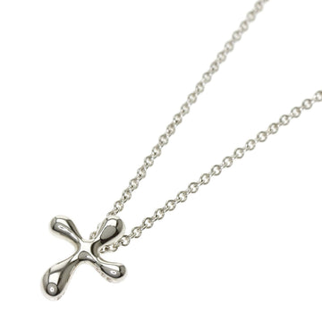 TIFFANY mini cross necklace silver ladies &Co.