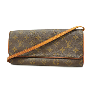 Louis Vuitton shoulder bag monogram pochette twin GM M51852