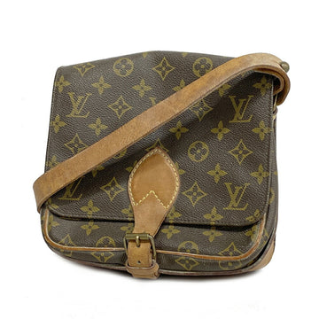 LOUIS VUITTON Shoulder Bag Monogram Cartesier 22 M51253 Brown Ladies