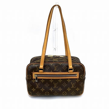 LOUIS VUITTON Monogram Shite MM M51182 Bag Shoulder Handbag Ladies