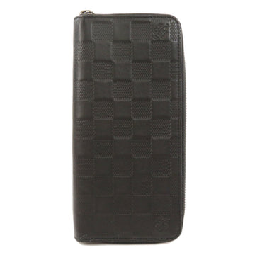 Louis Vuitton N63548 Zippy Wallet Vertical Old Damier Amphini Men's