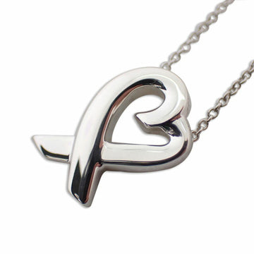 TIFFANY 925 loving heart pendant necklace