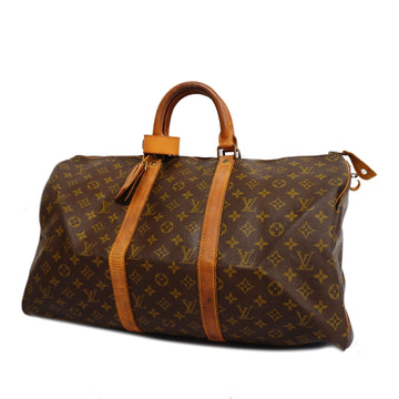 LOUIS VUITTONAuth  Monogram Keepol 50 M41426 Men,Women,Unisex Boston Bag