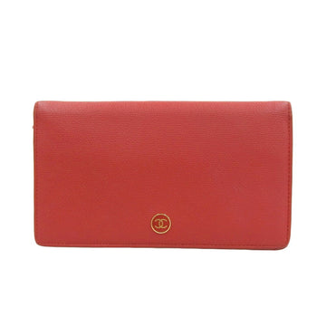 Chanel here button logo mark bi-fold long wallet with seal boutique (2003.7.18 M.T) A20904 No. 8