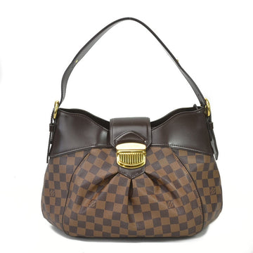 Louis Vuitton Shoulder Bag Damier Ebene Sistina MM (Brown) Canvas Women's N41541