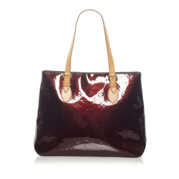 Louis Vuitton Vernis Brentwood Tote Bag M91994 Amaranto Leather Ladies LOUIS VUITTON