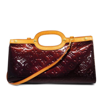 LOUIS VUITTON Handbag Vernis Roxbury Drive M91995 Amarant Ladies