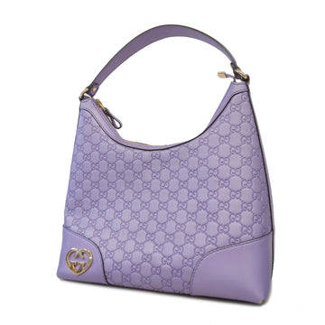 Guccissima Shoulder Bag 257070 Women's Leather Shoulder Bag Purple