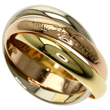 Cartier Trinity # 52 Ring / K18 Yellow Gold K18WG K18PG Ladies CARTIER