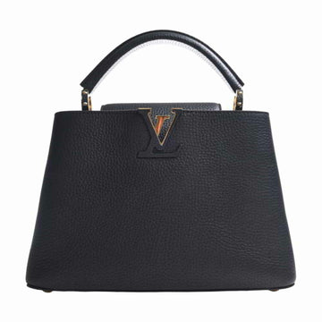 LOUIS VUITTON Taurillon Capucines BB handbag M94755 black