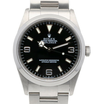 ROLEX Explorer Oyster Perpetual Watch SS 114270 Men's