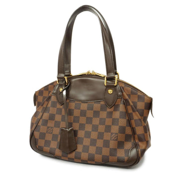 LOUIS VUITTON Shoulder Bag Damier Verona PM N41117 Ebene Ladies