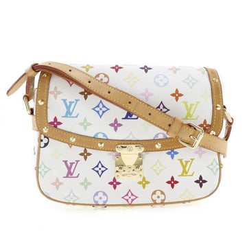 LOUIS VUITTON Sologne Shoulder Bag M92661 Monogram Multicolor White VI0014 Ladies