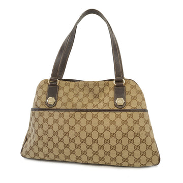 Gucci GG Canvas 163288 Women's Shoulder Bag,Tote Bag Beige