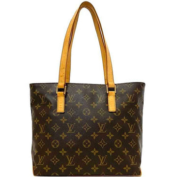 LOUIS VUITTON Tote Bag Hippo Piano Brown Beige Monogram M51148 Canvas Nume Leather DU0083  LV Luxury