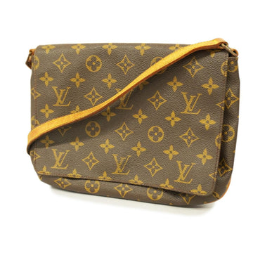 LOUIS VUITTON Shoulder Bag Monogram Musette Tango Short Strap M51257 Brown Ladies