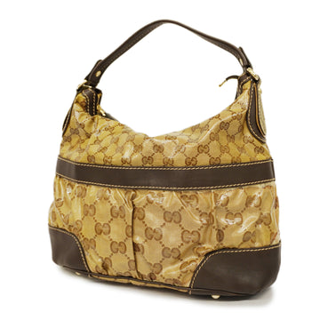 GUCCIAuth  GG Crystal Shoulder Bag 223965 Women's Coated Canvas,Leather