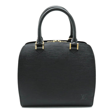 LOUIS VUITTON Epi Pont Neuf Handbag Leather Noir Black M52052