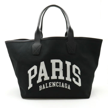 BALENCIAGA JUMBO TOTE L Jumbo Tote Bag Shoulder Canvas Leather Black 689271