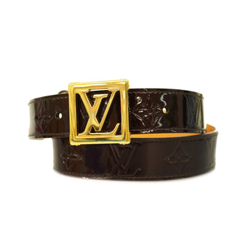 LOUIS VUITTONAuth  Monogram Vernis Sun Tulle Frame M6849 Women's Standard Belt