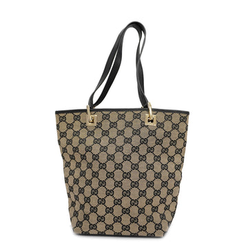 GUCCIAuth  Tote Bag 002 1099 Women's GG Canvas Beige,Black