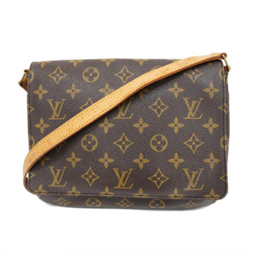 LOUIS VUITTON Shoulder Bag Monogram Musette Tango Short M51257 Brown Ladies