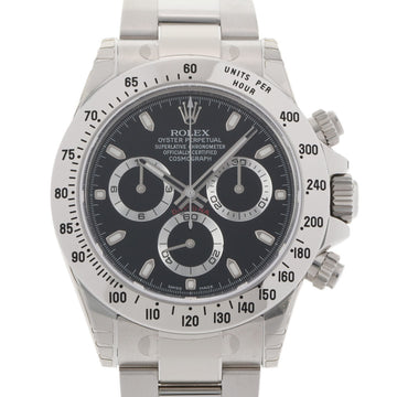 Rolex Daytona Deadstock 116520 Men's SS Watch Automatic Black Dial