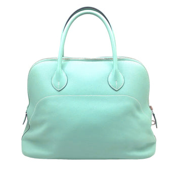 HERMES Handbag Bolide Relax 35 Blue Atoll Epson T Engraved 2015 Ladies