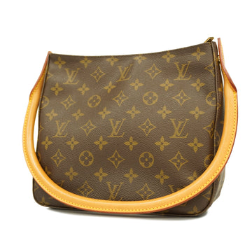 LOUIS VUITTONAuth  Monogram Looping MM M51146 Women's Shoulder Bag