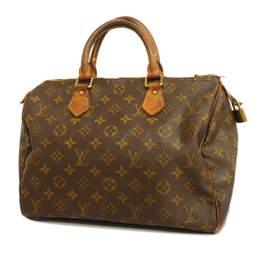 LOUIS VUITTONAuth  Monogram Speedy 30 M41108 Women's Handbag