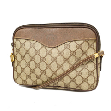 Gucci Shoulder Bag 007 115 6428 Women's GG Supreme Shoulder Bag Beige