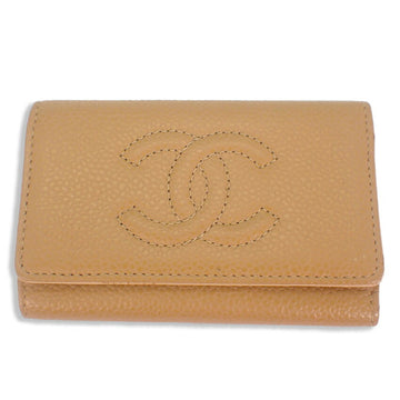 CHANEL here mark key case