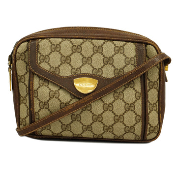 GUCCIAuth  Shoulder Bag Women's GG Supreme,Leather Shoulder Bag Beige,Brown