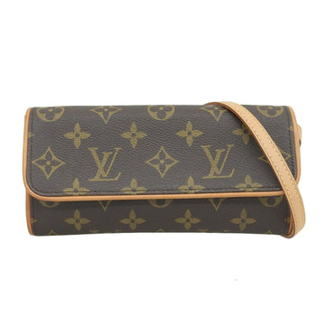 LOUIS VUITTON Monogram Pochette Twin PM Shoulder Bag M51854