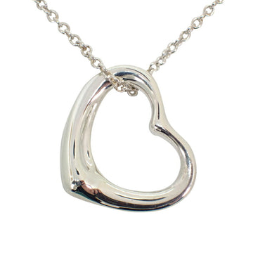 TIFFANY 925 open heart pendant necklace