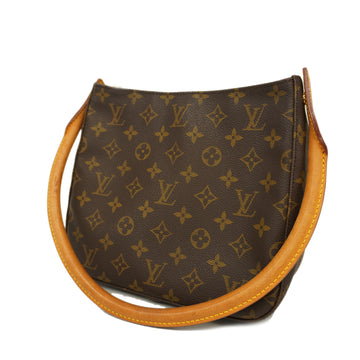 LOUIS VUITTONAuth  Monogram Looping MM M51146 Women's Shoulder Bag