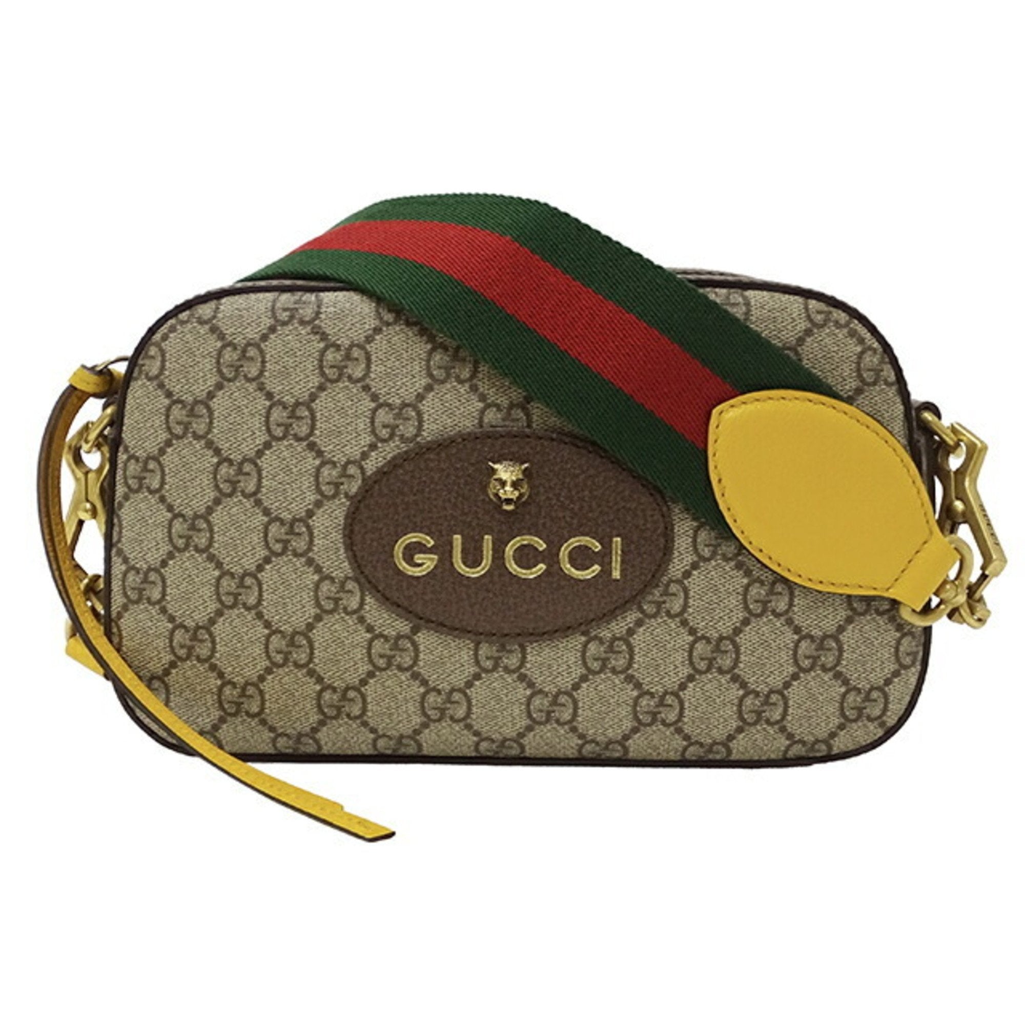 Gucci supreme hot sale camera bag